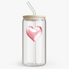 Банка с бамбуковой крышкой