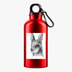 Металлическая бутылка 400 мл UV-DTF