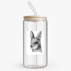 Банка с бамбуковой крышкой