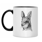 Кружка двухцветная