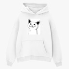 Толстовка худи оверсайз