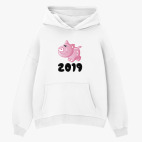 Толстовка худи оверсайз