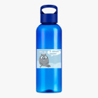 Прозрачная спортивная бутылка