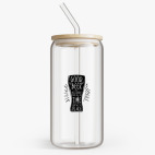 Банка с бамбуковой крышкой