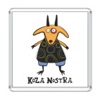 Магнит 6.5 x 6.5 см  Козаностра