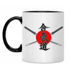 Кружка двухцветная