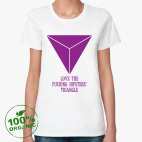 Женская футболка органик