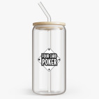 Банка с бамбуковой крышкой