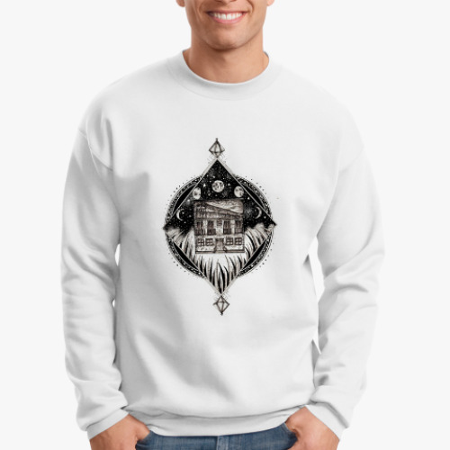 Свитшот с принтом Stages