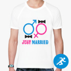 Мужская спортивная футболка