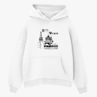 Толстовка худи оверсайз