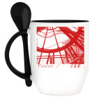 Кружка с ложкой