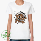 Женская футболка органик