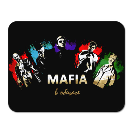 Коврик для мыши с принтом MAFIA в общаге