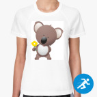 Женская спортивная футболка