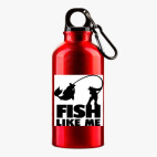 Металлическая бутылка 400 мл UV-DTF