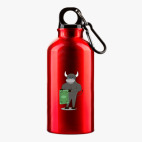 Металлическая бутылка 400 мл UV-DTF