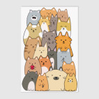 Холст 60 х 90 см Смешные коты (funny cats)