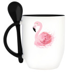 Кружка с ложкой