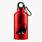 Металлическая бутылка 400 мл UV-DTF