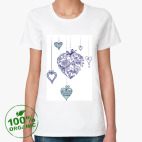 Женская футболка органик