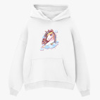 Толстовка худи оверсайз