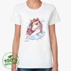 Женская футболка органик