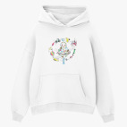 Толстовка худи оверсайз