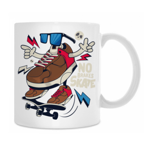 Кружка Кроссовок Скейтер