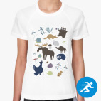 Женская спортивная футболка