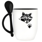 Кружка с ложкой