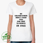 Женская футболка органик