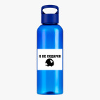 Прозрачная спортивная бутылка