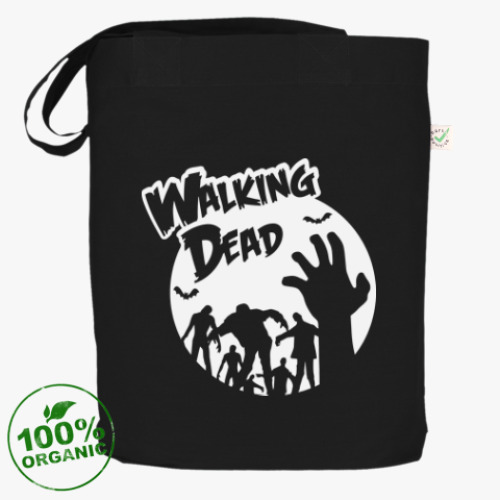Сумка шоппер с принтом Ходячие мертвецы