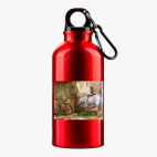 Металлическая бутылка 400 мл UV-DTF