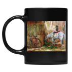 Кружка цветная UV-DTF