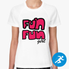 Женская спортивная футболка