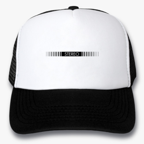 Кепка-тракер с принтом Stereo