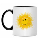 Кружка двухцветная