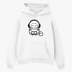 Толстовка худи оверсайз