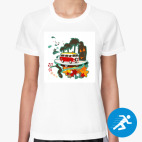 Женская спортивная футболка