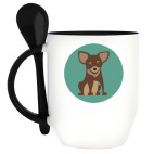 Кружка с ложкой