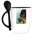 Кружка с ложкой