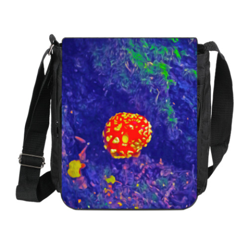 Сумка на плечо (мини-планшет) Мухомор