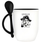 Кружка с ложкой