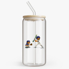 Банка с бамбуковой крышкой