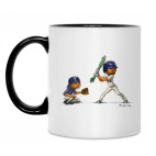 Кружка двухцветная