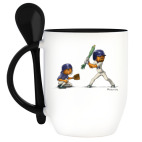 Кружка с ложкой