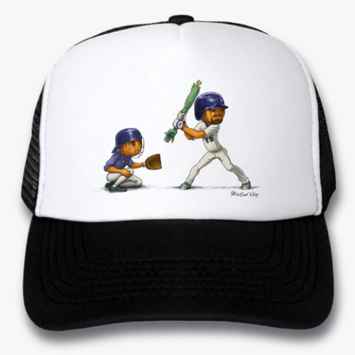 Кепка-тракер с принтом Тыквы Бейсбол