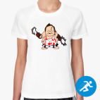 Женская спортивная футболка